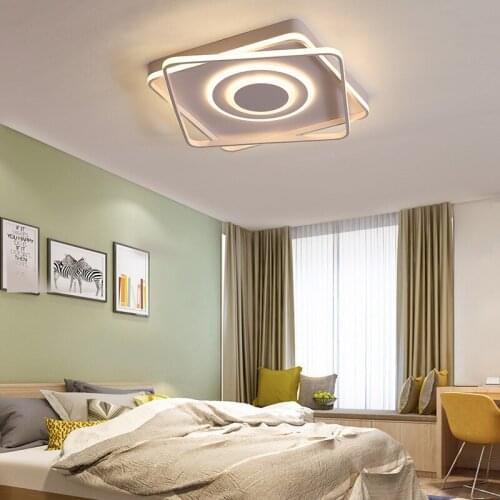 Nordic chandelier ceiling living room bedroom Ceiling Lamp Fixtures Bedside Aluminum ceiling lamp luminaria ceiling light fans