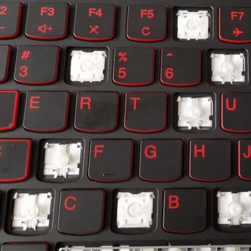 Original For Lenovo Y400N Y410P Y430P Y500N Y510P Laptop Keyboard KEY & Clips