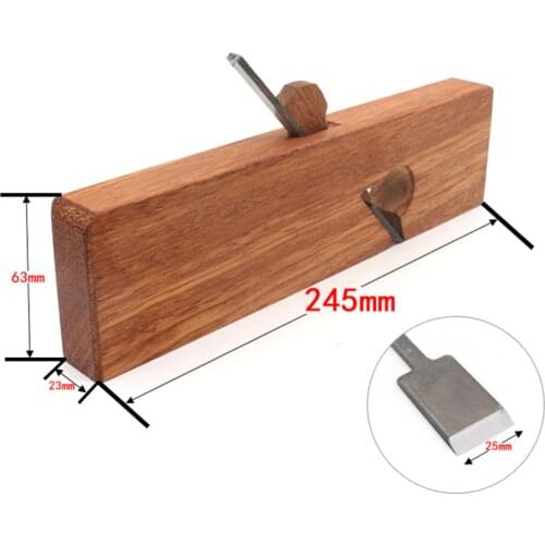 Woodworking Craftsmanship Hand Tool 245mm Medium Knife Trimming Planer Carpenter DIY Edged Plane for Home Improvement