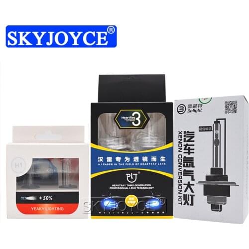 SKYJOYCE 2PCS Original 35W Xenon HID Lamps 4300K 4500K 5000K 5500K 6000K 6500K H1 H7 H11 D2H Cnlight Yeaky HeartRay Xenon Bulb