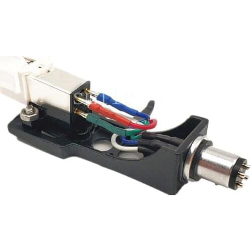 Universal Phono Stylus Cartridge Rack Turntable Headshell with LP Vinyl Needle for Record Player