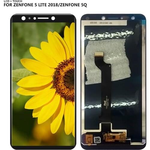 For ASUS Zenfone 5 Lite 2018 ZC600KL X017DA LCD Display Touch Screen Digitizer Glass Assembly for Asus Zenfone 5Q LCD