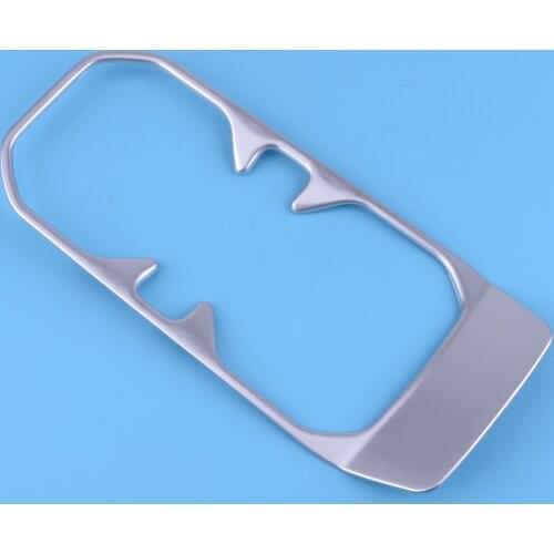 ZLL-JP35225 Silver Car Water Cup Holder Frame Panel Cover Trim Decoration Fit For Jeep Wrangler JL 2018 Parts