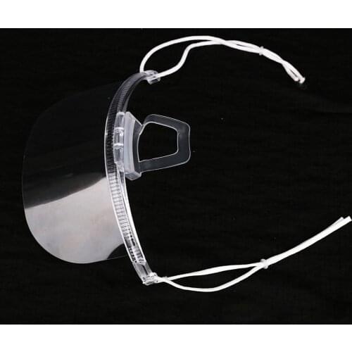 10pcs/Set Health Care Tool Transparent Masks Permanent Anti Fog Catering Food Hotel Plastic Kitchen Restaurant Masks