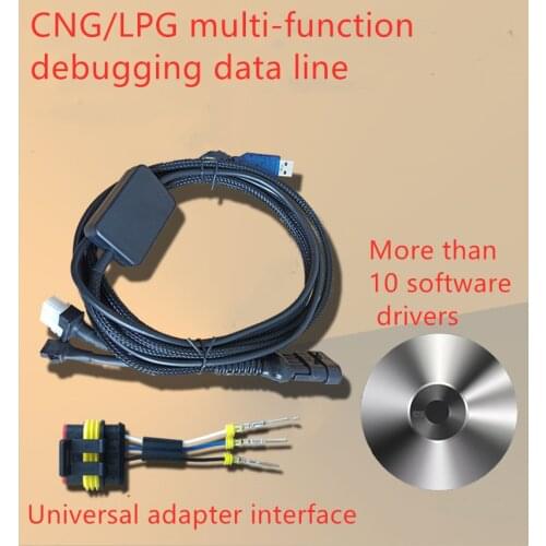 10PCS CNG LPG Computer Board General Diagnostic Debug Line Data Line For AC AEB ECU