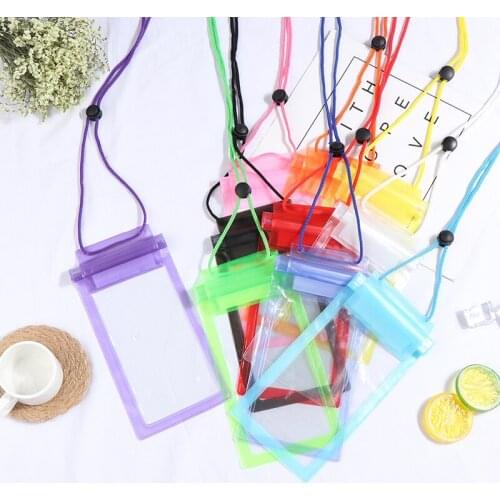 1Pc 3 Layer Sealing Swimming Bag Waterproof Smart Phone Pouch Bag Diving Bag