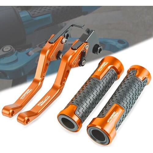 Motorcycle CNC CBR 954 RR Accessories Adjustable Short Brake Clutch Levers Hand Grips Handlebar End FOR HONDA CBR954RR 2002 2003