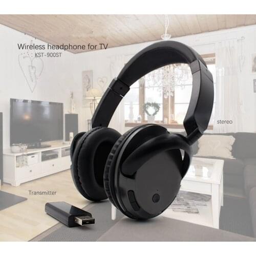 Wireless TV Headset Home Theater headset Computer PC MP3 Music Helmet With PC TV Wireleess Transmit can connect more Headphones