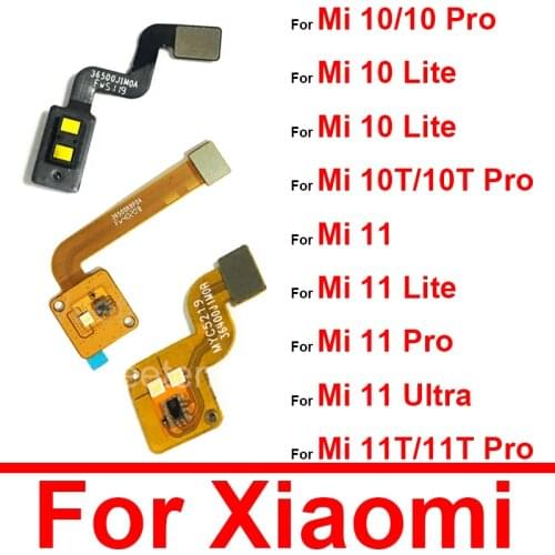 Proximity Distance Ambient Flash Light Sensor Flex Cable For Xiaomi Mi 10 11 Pro Flashlight Sensor Flex Cable Replacement Parts