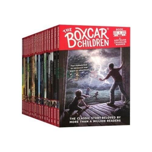 The Boxcar Children collection books,20 books/set ,interesting Adventure Inspirational Stories,help children good character