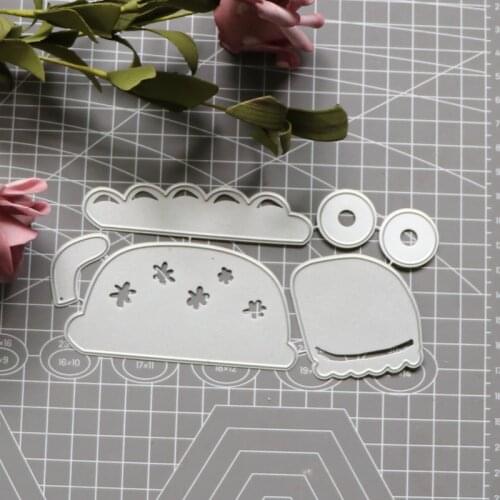 Baby Carriage Metal Dies Cutting Baby Stroller Stencils for Scrapbooking Stamp Photo Album Decorative Embossing DIY Paper Cards