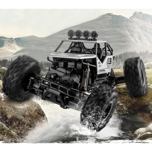 Children Remote Control Car 2.4G Remote Control Buggy Crawler Car 4WD RC Monster Truck Off-Road Vehicle Kids Boy RC Car Toy Gift