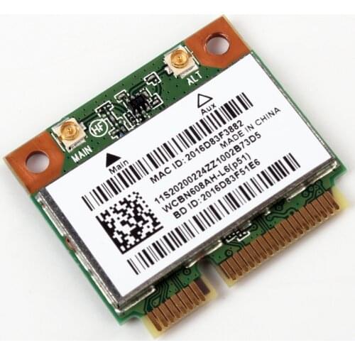 Card for Atheros AR5B225 Wifi wireless BT4.0 PCI-E Card For Lenovo G400 G400S G500 G500S B490 M490