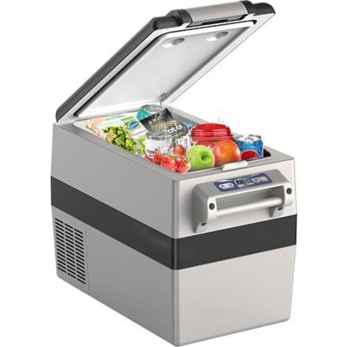 Ice Maker Compressor 42 L Car Household Car 12v24v Compressor Frozen Gas Refrigerator Dry Aging Refrigerator Fridge Glass Door