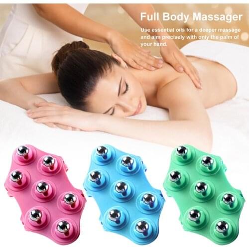 Neck Vertebra Back Muscle Relax Tissue Massage Health Full Body Massager Muscle Magnetic Beads Relaxation Instrument