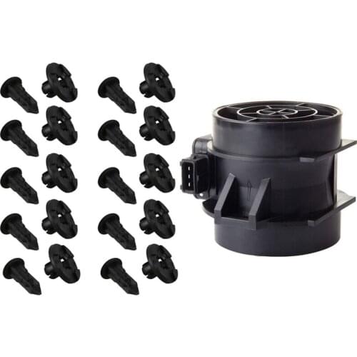 10 x Plastic Fastener Clip 8mm for Nissan & 1x Mass Air Flow Sensor MAF for 2001-2005 Hyundai Santa Fe 2.7L 2002-2005