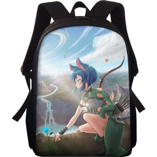 Brand Customize Cartoon Backpack Anime Printing School Bags For Girls Boys Book Bag Women Men knapsack 15 Inch Student Schoolbag