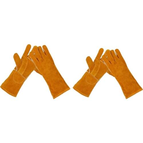 Long Sleeves Gardening Gloves for Women Men Protection Welding Protection Gauntlets