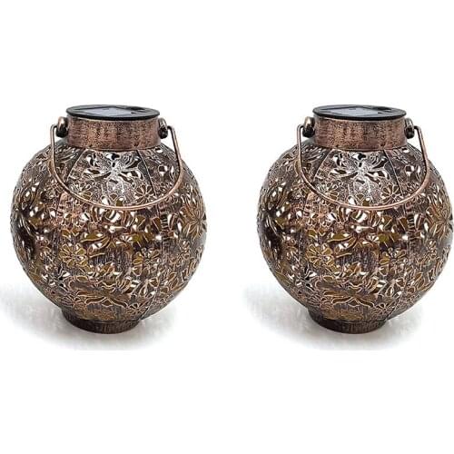 Solar Lanterns Waterproof Solar Lanterns Outdoor Garden Lights Solar Lanterns Outdoor Decorative for Garden