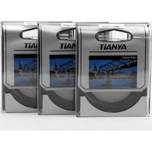 TIANYA 40.5 49 52 55 58 62 67 72 77 82 mm 4/6/8 Point 4/6/8PT Rotating star light lens Filter for canon nikon pentax camera