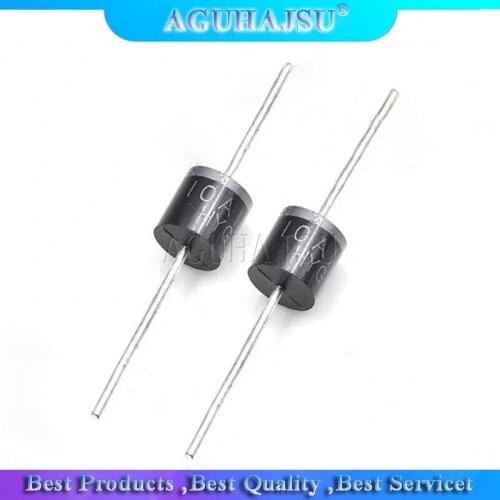 10PCS elektrische Axial Rectifier Diode 10A10 R-6 DIP 10A 1000V 10a10