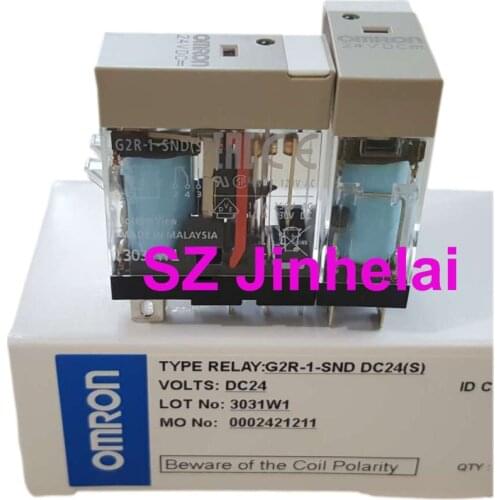 10pcs OMRON G2R-1-SND DC24(S) Authentic original Intermediate relay G2R-1-SND(S) 24VDC
