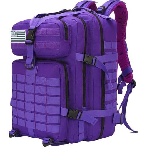 50L Military Tactical Backpack Waterproof Mens Outdoor Large-capacity Multi-function Backpack Hiking Mountaineering Bag Mochila