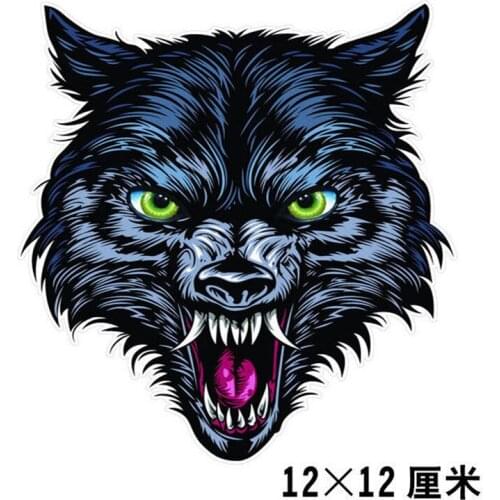 Automotive vinyl stickers auto parts super sales,reflective wolf head, car window decoration for Chevrolet car All models are