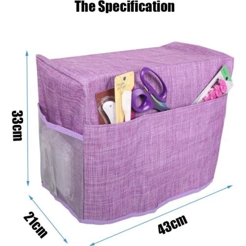 Sewing Machine Cover with Storage Pockets Fit for Most Standard Singer and Brother Sewing Machines