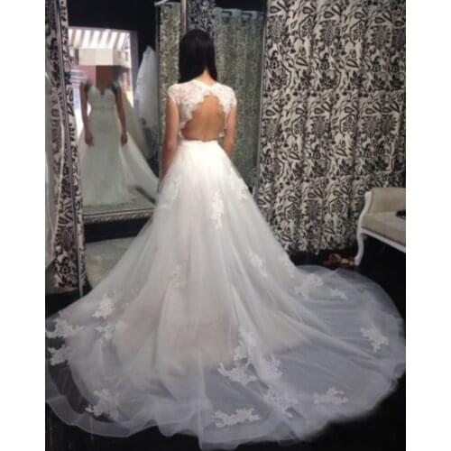 Elegant White Detachable Lady Long Skirts Tulle Train Maxi Tutu Skirt For Women Custom Made Lace Appliqued Wedding Overskirt