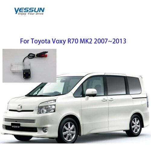 Yessun License plate camera For Toyota Voxy R70 MK2 2007~2013 8m cables Car Rear View camera Parking Assistance
