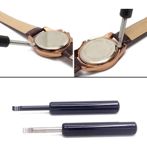 HOT Watch Back Cover Case Opener Screw Wrench Battery Change Watchmaker Repair Tool Metal Watch Opener Professional Watch Repair