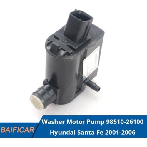 Baificar Brand New Genuine Washer Motor Pump 98510-26100 For Hyundai Santa Fe 2.4L 2.7L 3.5L 2001-2006
