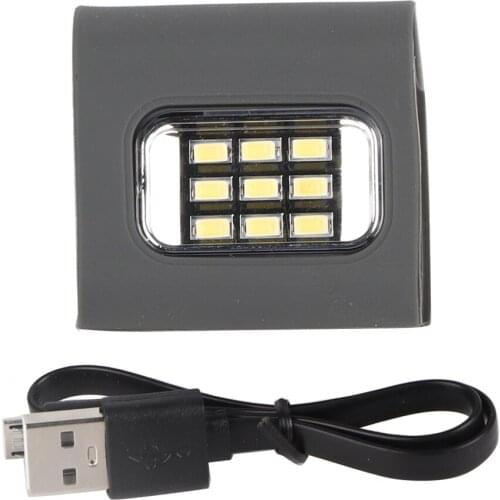 Portable COB Light Night USB Charging Safety LED Lamp for Outdoor Sports Running Cycling