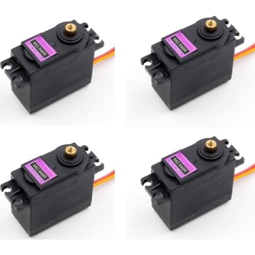 4pcs MG946R 13kg High Torque Servos Digital Servo Metal Gear Motor for Futaba JR rc Car Helicopter Boat Diy toys