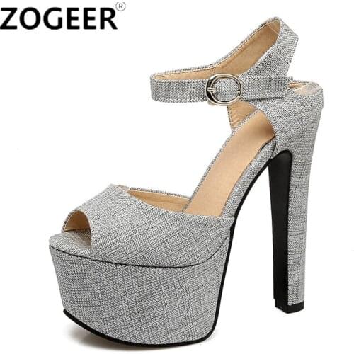 ZOGEER Womens High-heeled Shoes