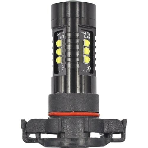 1 PCS H16 LED Bulb Auto Fog Driving Lights High Power 2525 Source 12 SMD Car Accessories White External Lamp DC 12V