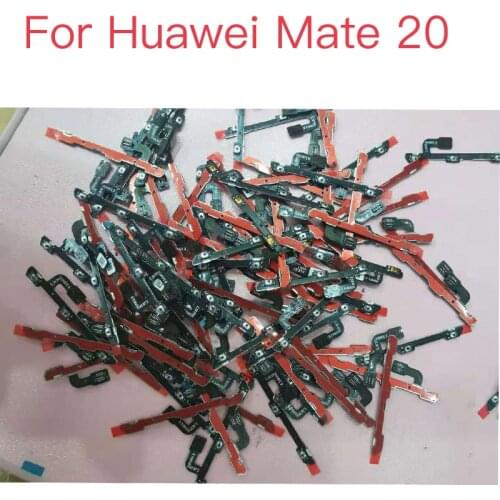 10pcs NEW For Huawei Mate 20 Power Volume Button Flex Cable Side Key Switch ON OFF Control Button Repair Part