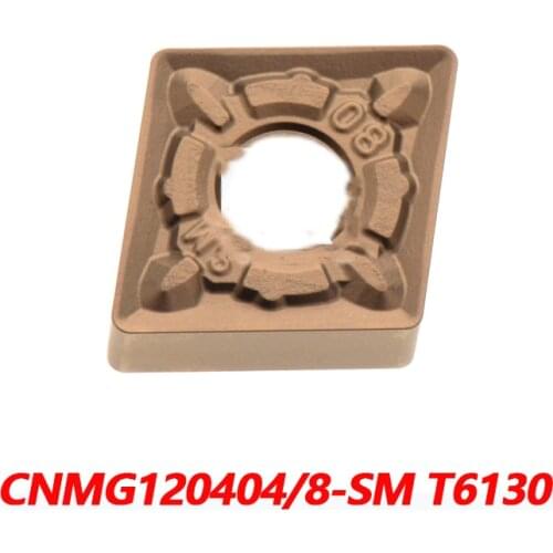 100% Original CNMG CNMG120404-SM T6130 CNMG120408-SM Carbide Insert Blades Imported From Japan Good Quality And High Efficiency