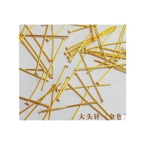 10000pcs/bag 40mm metal pins needles connectors diy octagon beads prism pendant accessories