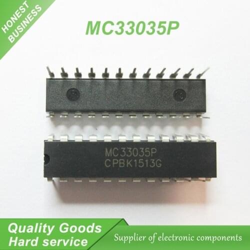 5PCS free shipping MC33035P MC33035 DIP-24 brushless DC motor control 100% new original quality assurance