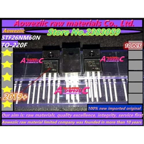 Aoweziic 2019+ 100%new imported original STF26NM60N 26NM60N TO220F N Channel Field Effect 600V 20A