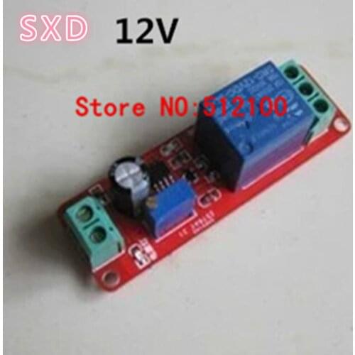 Free shipping 10pcs/lot NE555 delay module monostable switch delay on-off switch (12V) automotive electrical delay