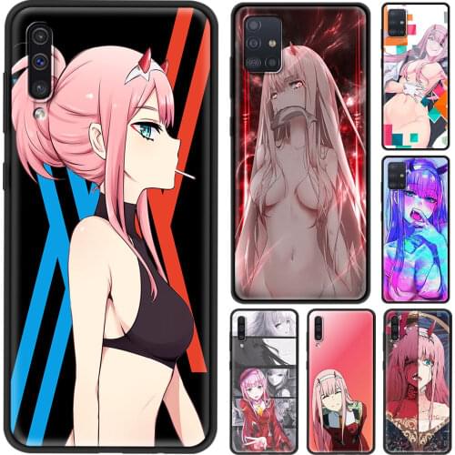 Smartphone Case for Samsung Galaxy M31s M51 M31 M62 M30s M21 M11 M01 Cover Anime Zero Two Darling in the FranXX Shell