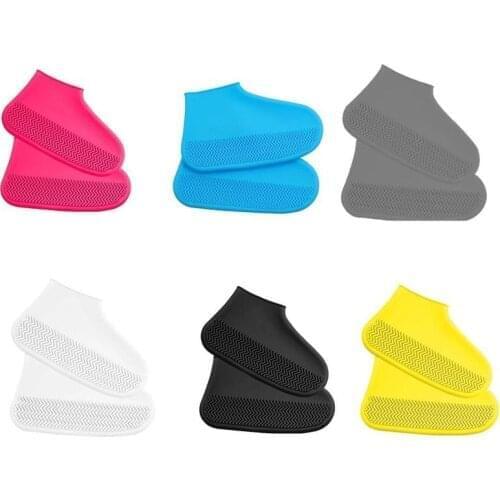 Rain Cover For Shoe Reusable Shoe Cover Silicone Material Unisex Shoes Protectors Rain Boots For Indoor Outdoor Rainy Days