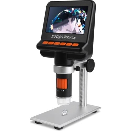 12MP 4.3 Inch Support HD Output Polarizer LCD Digital Microscope
