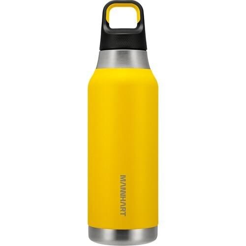 By Mannhart Spigen B213 Leak-Proof Vacuum Double Layer Travel Mug Stainless Steel Thermos 500 ml Hot 6h / Cold 24h Bumblebee