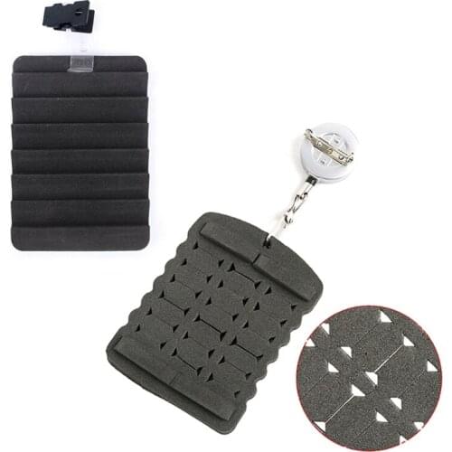 Cotton Fly Bait Hanging Board Fly Fishing Plate Fishing Lure Baits Case