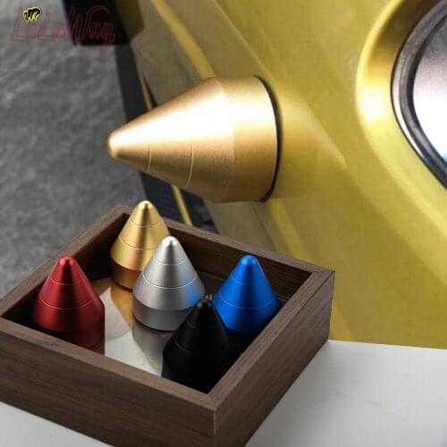 Cone Car Anti-collision Protection Tail Bumper Decoration Exterior Car Styling Accessories ,Stereoscopic nail tailstock