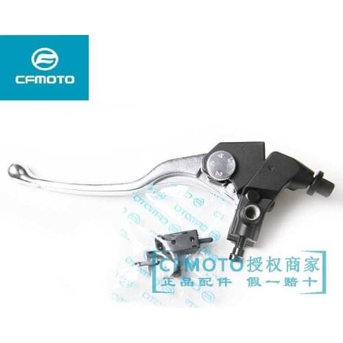 For Cfmoto Motorcycle 16-19 400nk650mt Left Clutch Handle Tie Handle Ox Horn Rearview Mirror Base